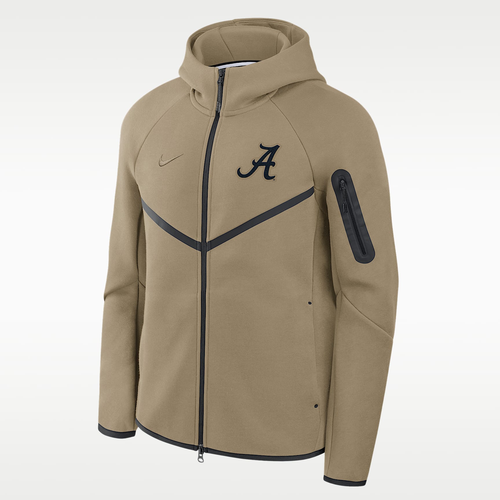 Alabama Tech Fleece Windrunner Men's Nike College Full-Zip Hooded